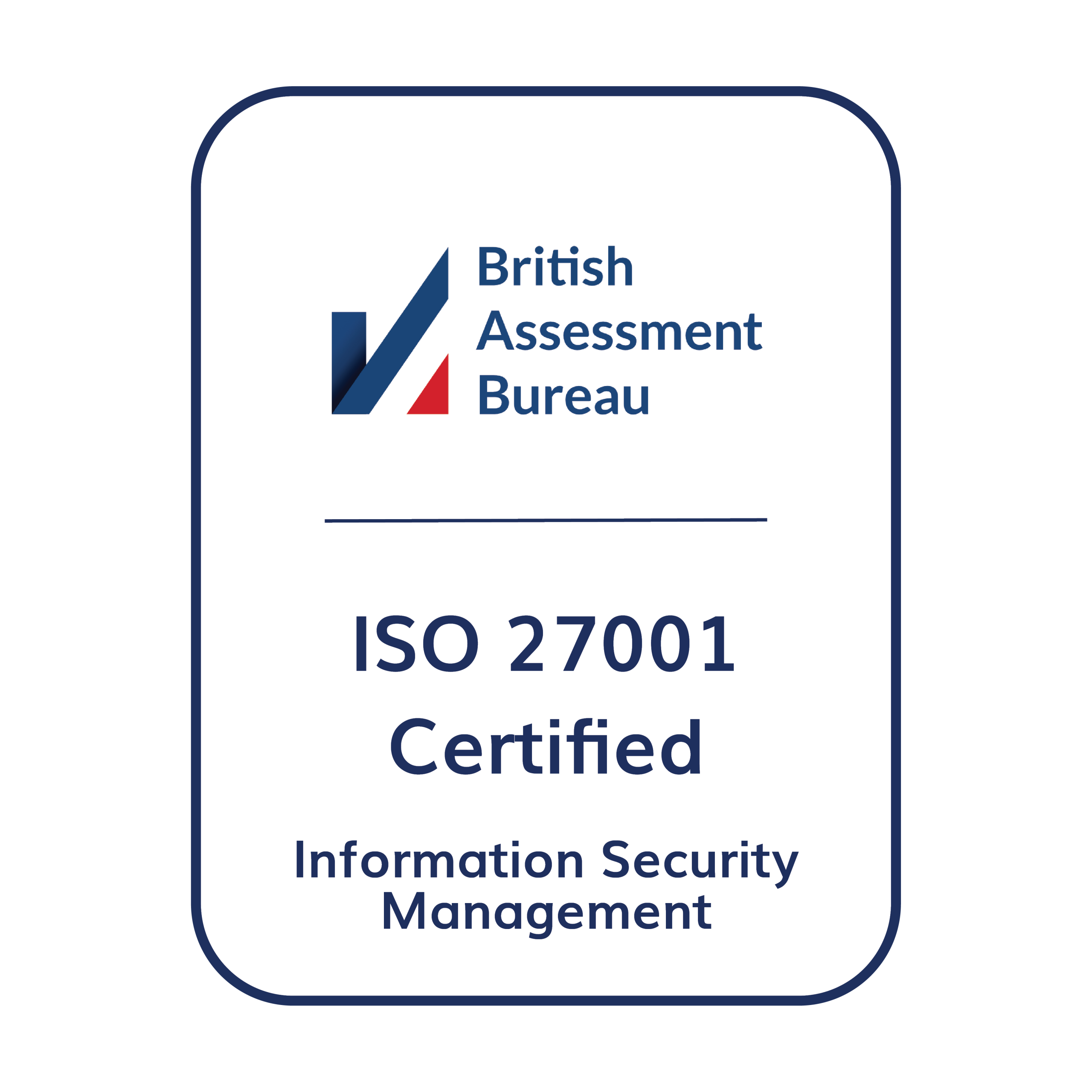 ISO 27001 Certified