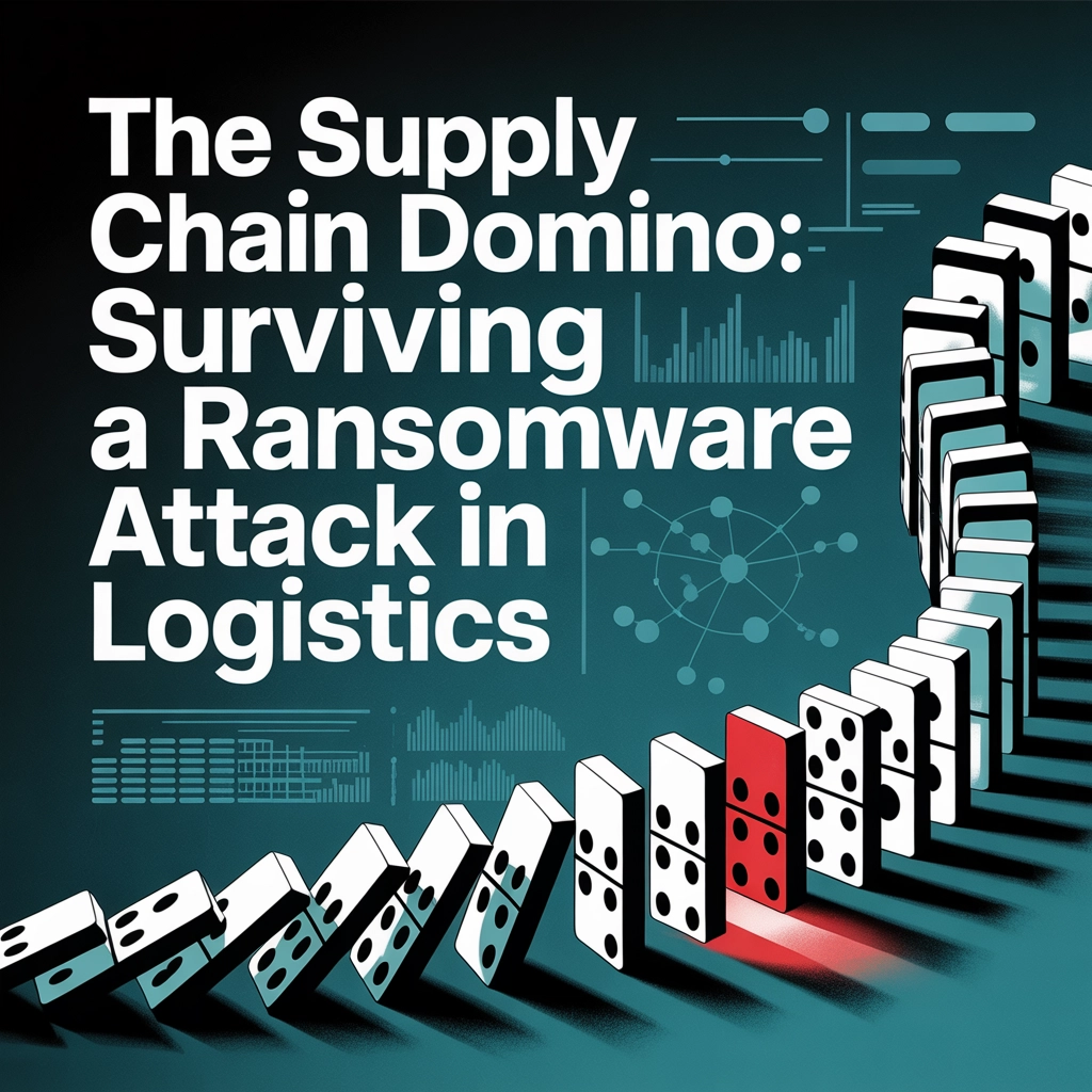 The Supply Chain Domino: Surviving a Ransomware Attack in Logistics