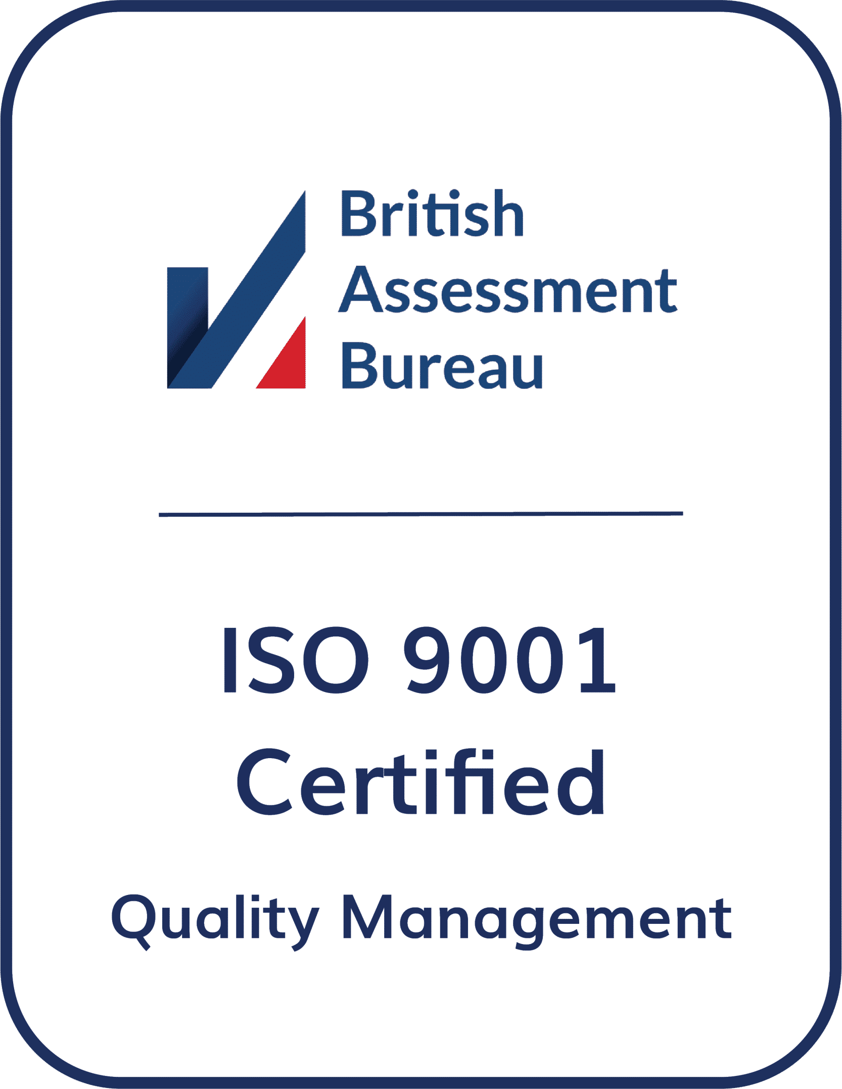 ISO 9001 certified