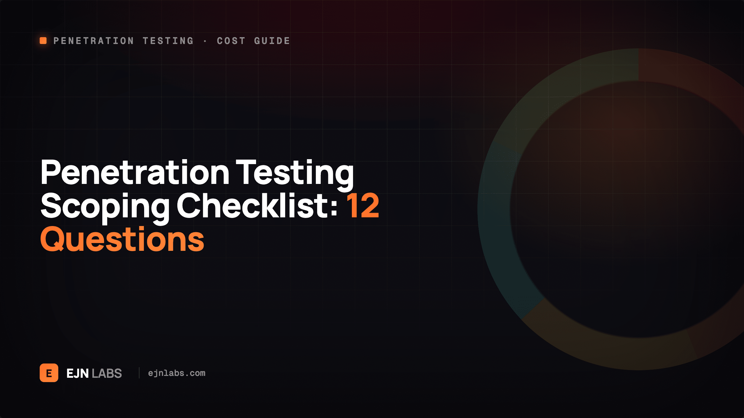 Penetration Testing Scoping Checklist: 12 Questions