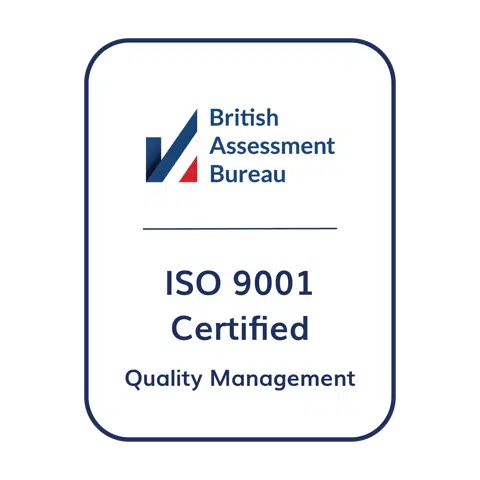 ISO 9001 certified
